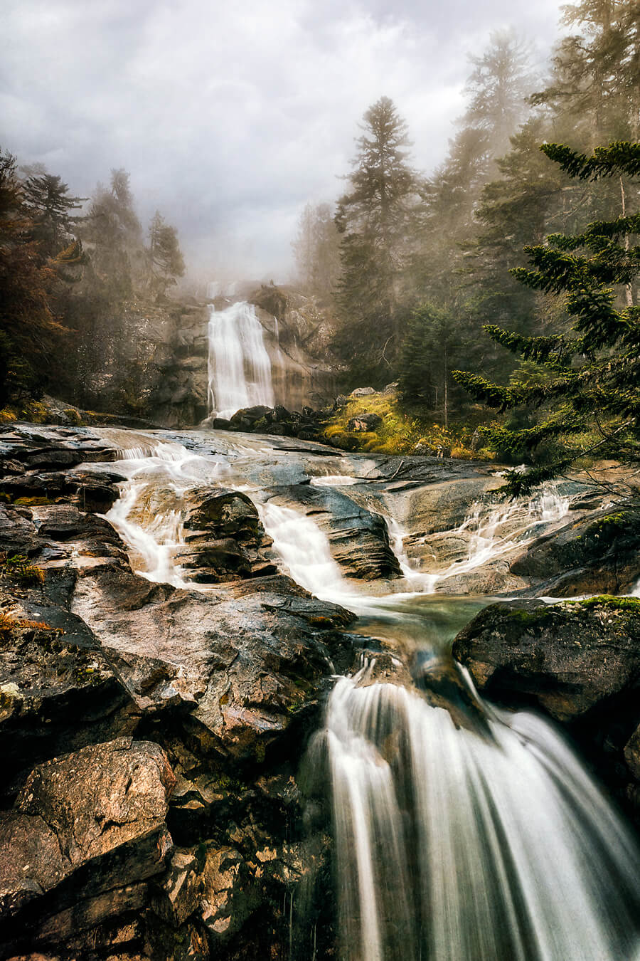 Cauterets waterfall